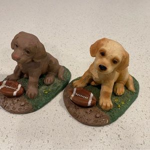 Labrador/Football Figurine
